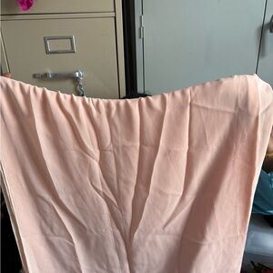 Peach Fabric Material/ Dupatta